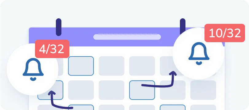 an image representing the automatic reminders in Parallel