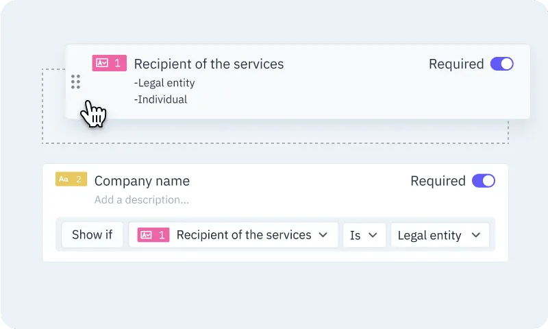 An image representing template creation