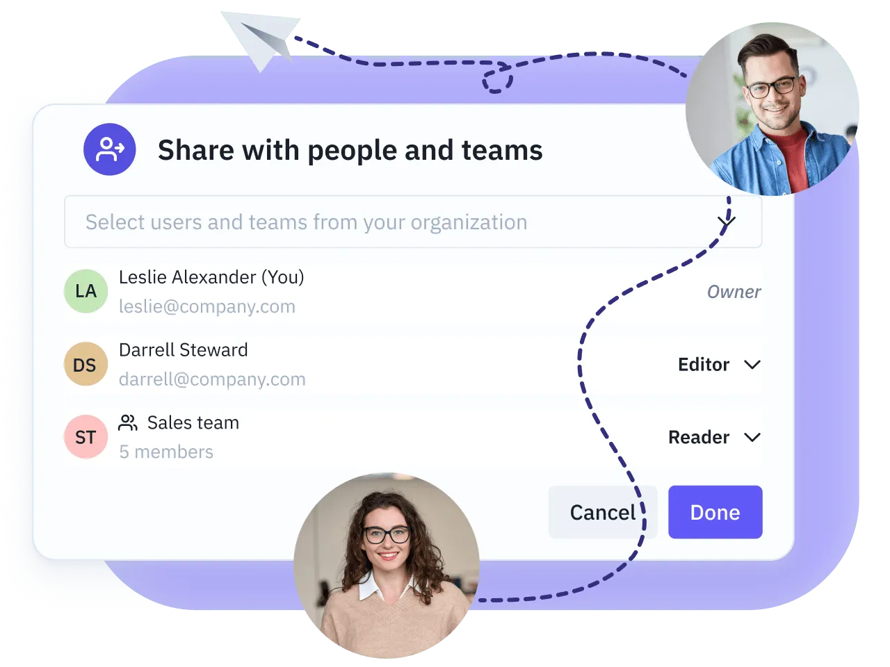 An image with the results achieve in this use case