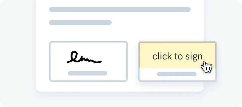 an image representing the e-Signature process
