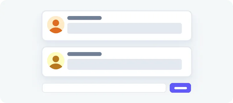 An illustration representing the comments in Parallel