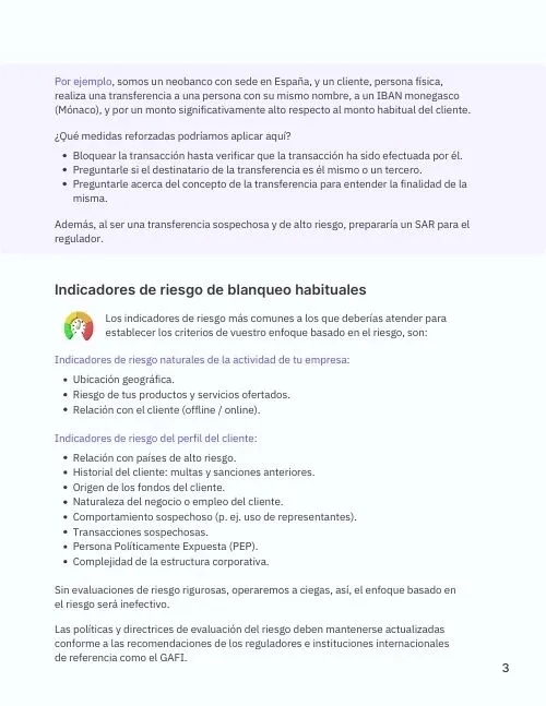 Evaluación del riesgo en KYC