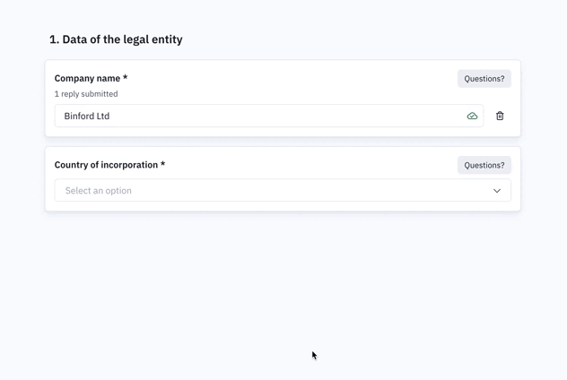 Video showing a kyc with Parallel