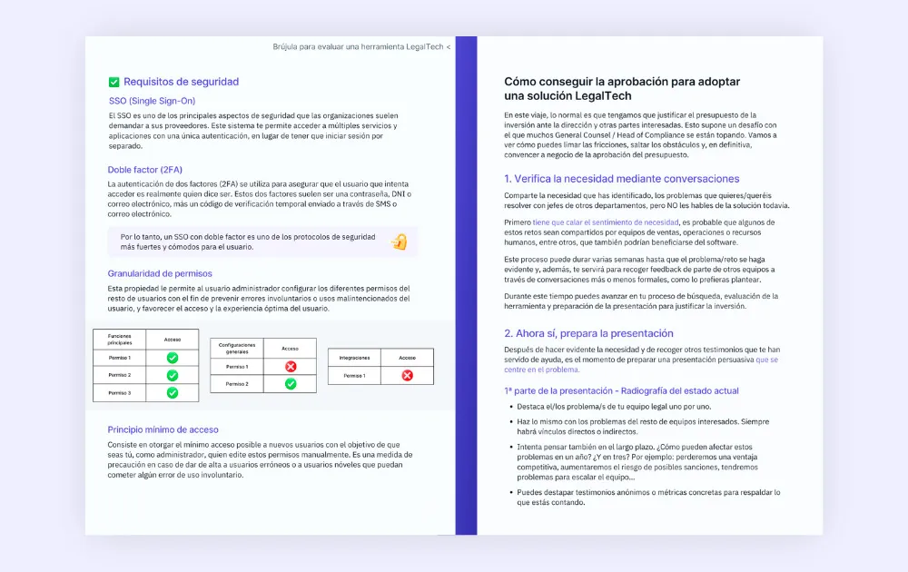 tips para implementar una solucion legaltech