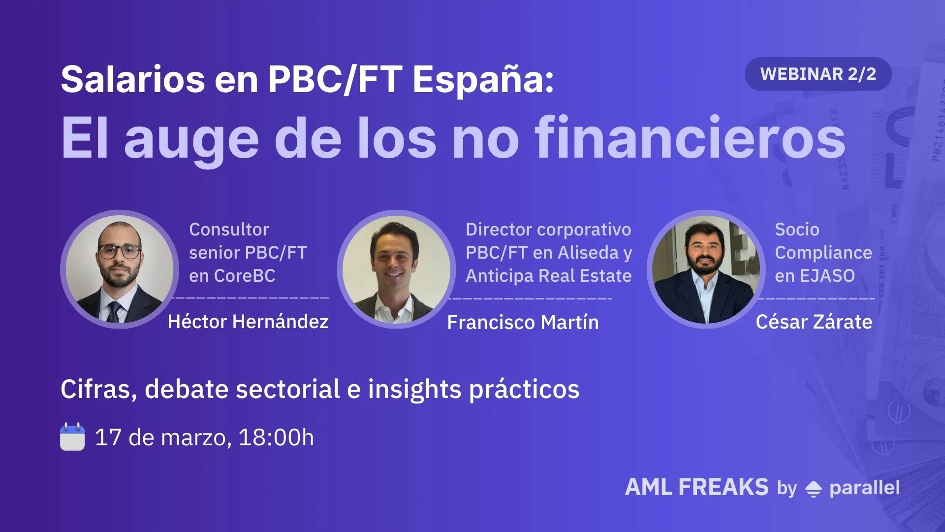 Cartel webinars presentación salarios 2026