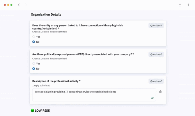 Vídeo del risk scoring en Parallel
