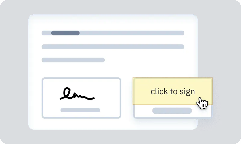 An illustration representing the e-Signatures in Parallel