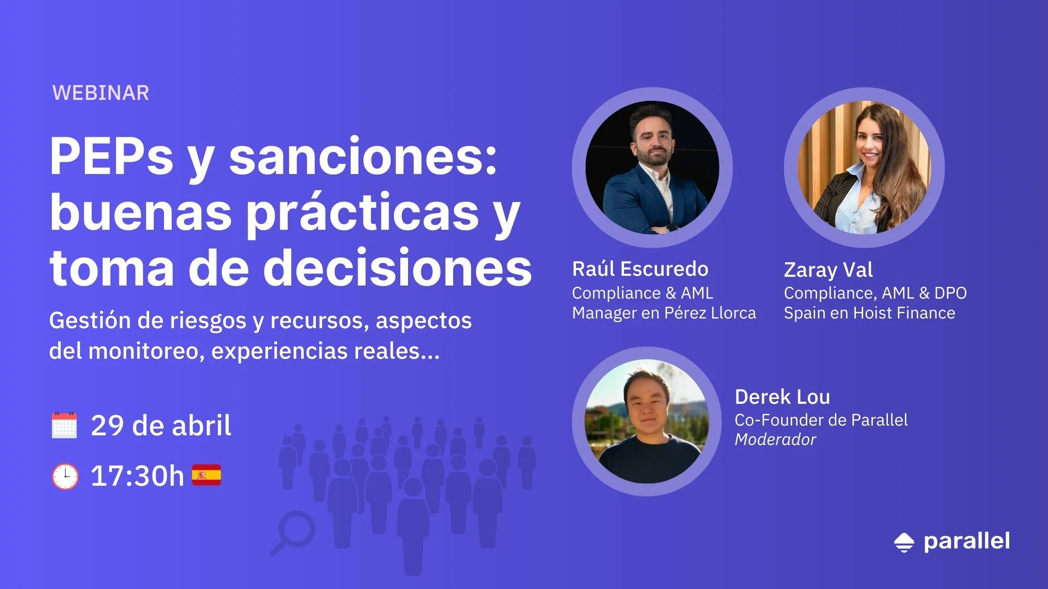 Webinar screening PEP y sanciones